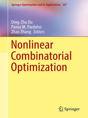 cover image of Nonlinear Combinatorial Optimization